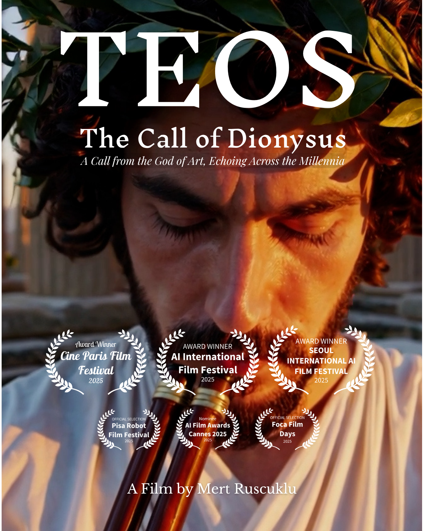 Original poster for TEOS: The Call of Dionysus
